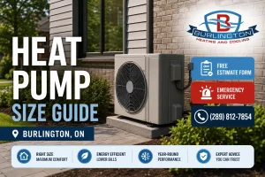 Heat pump installation in Burlington — free estimate and emergency service.