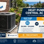Heat Pump vs Central AC: 2026 Installation Cost Breakdown for Burlington Homes